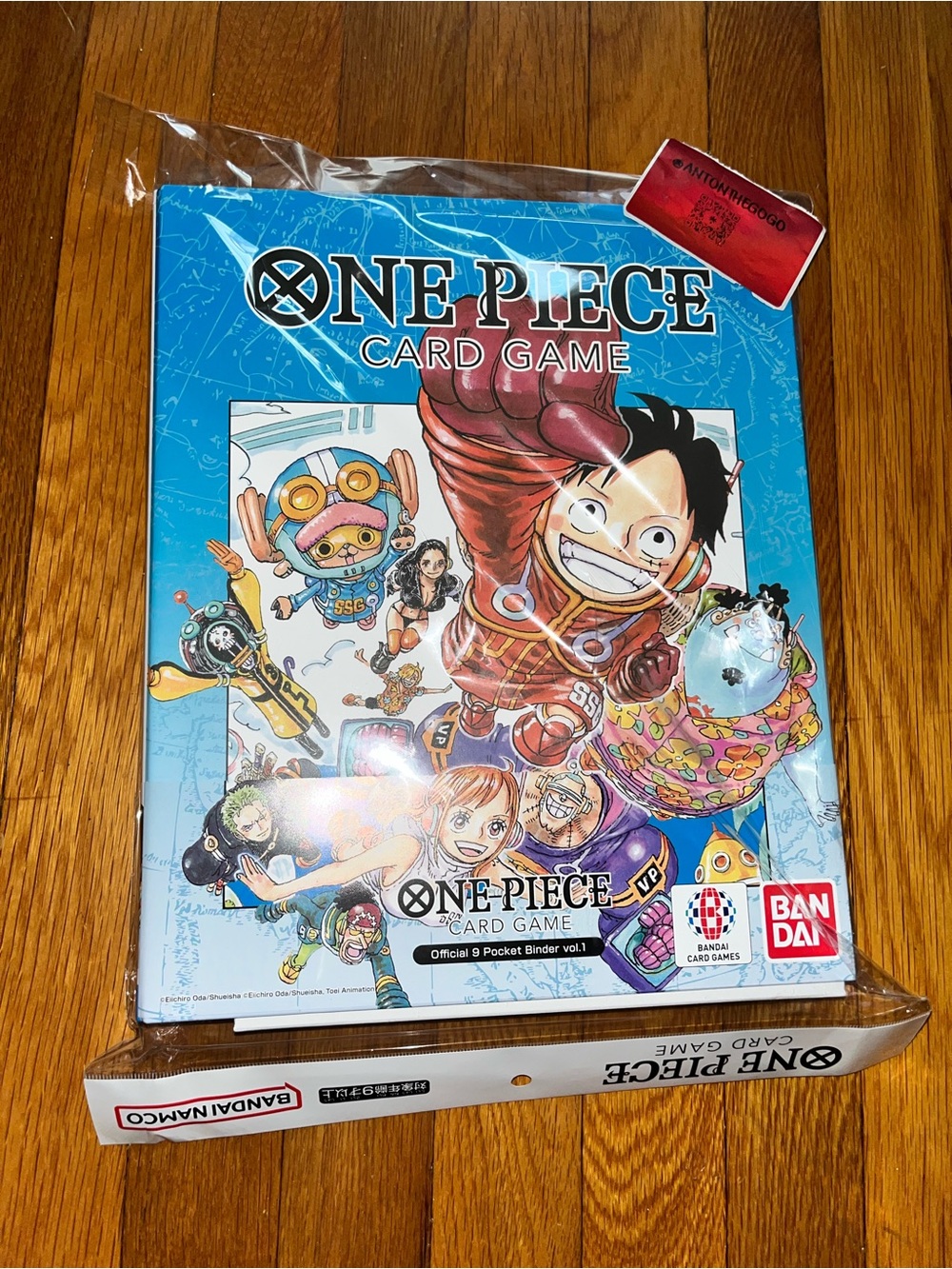 ONE PIECE Card Game Official 9-Pocket Binder Vol.1 English Sealed Bandai 10 DON